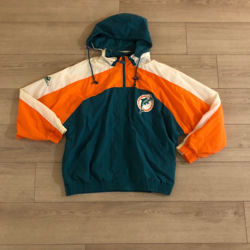 NFL Miami dolphin windbreaker